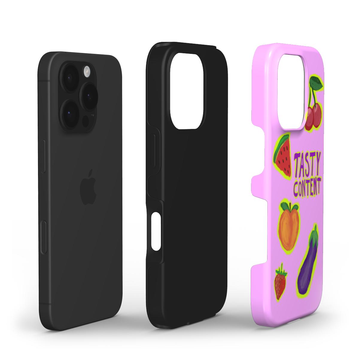 tasty content, pink