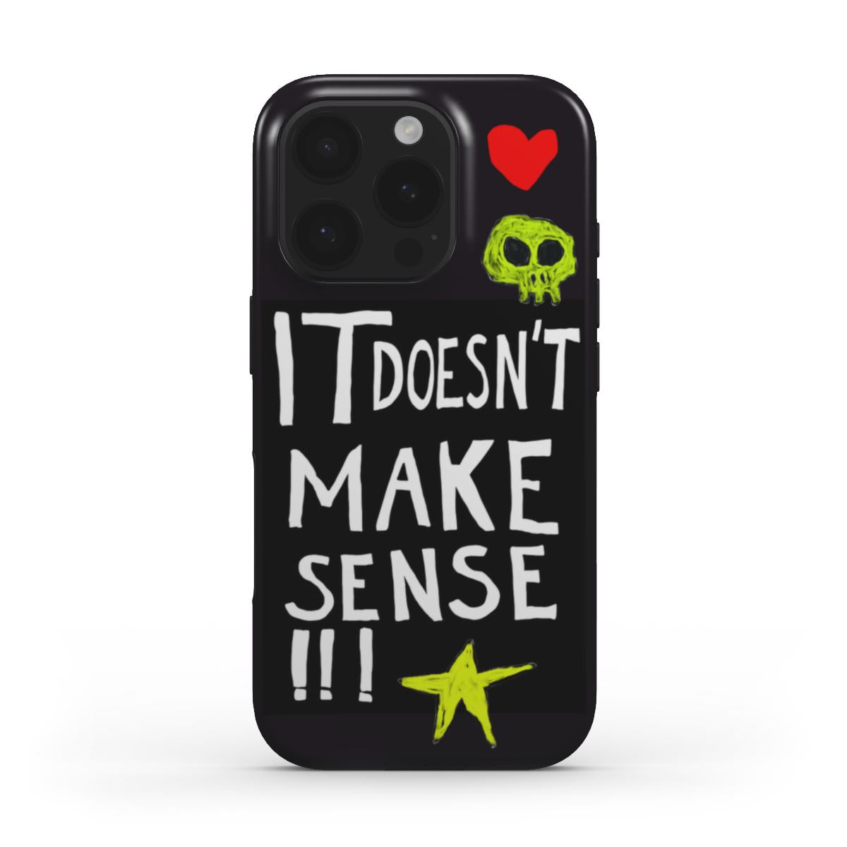 it doesn't make sense!! black