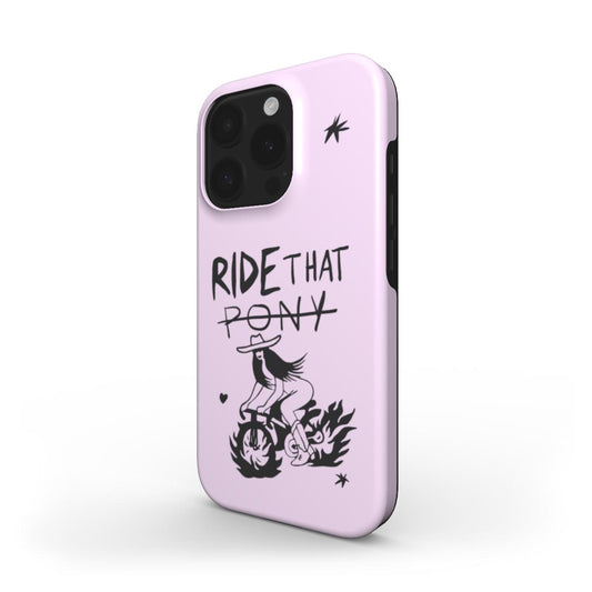 ride that bike, pink
