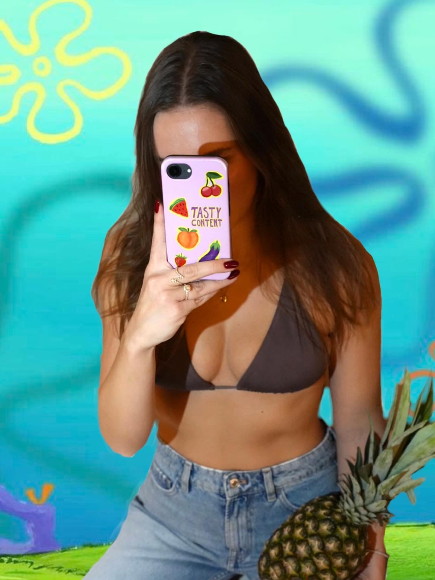 tasty content, pink