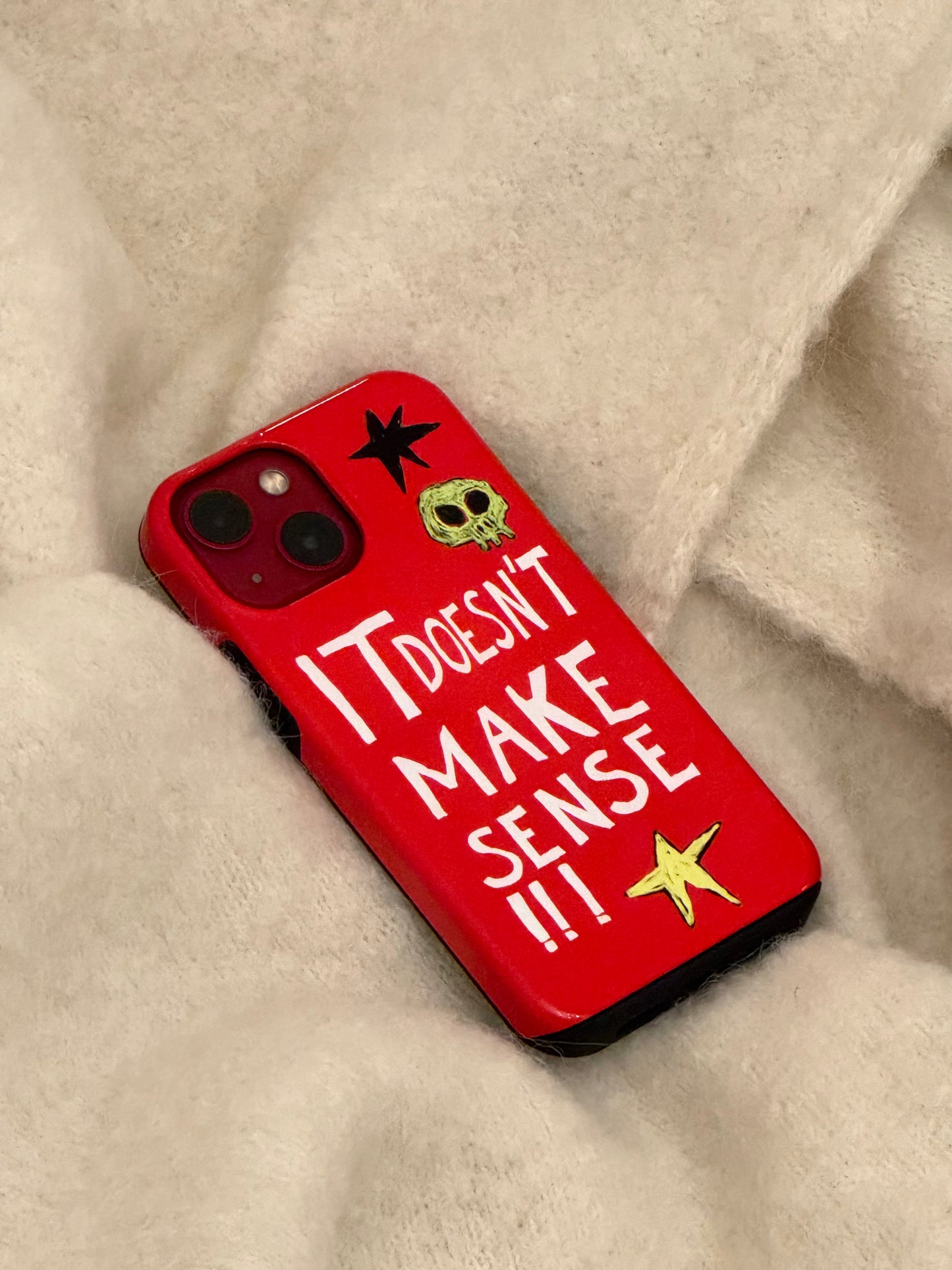 it doesn't make sense!! red